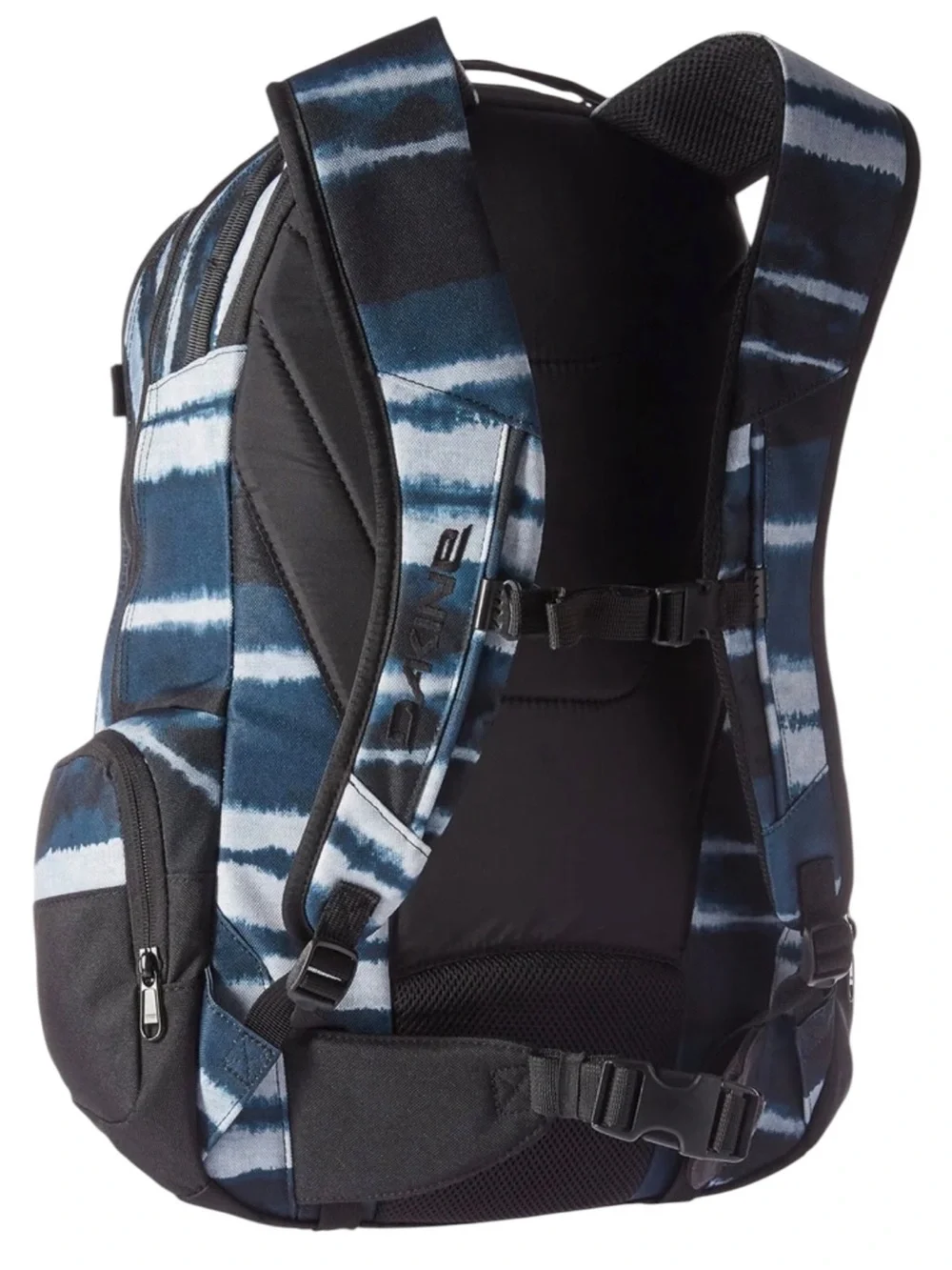 DAKINE | Blue Tie-Dye ‘Resin Stripe’ Mission 25L Backpack Snowboarding Winter
